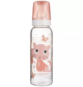 *Бутылочка Canpol с рисунком BPA 0% коллекция веселые животные 250 мл