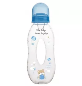 *Бутылочка бублик 250 мл с погремушкой - морские животные (BPA 0%)