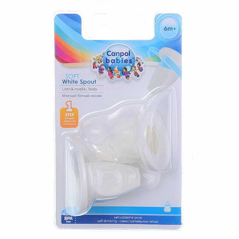 *Носик Canpol для бутылОчки мягкий 2 шт
