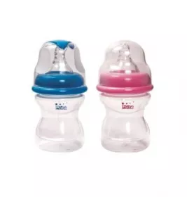 Пляшечка Lindo Premium із силіконовою соскою 120 мл