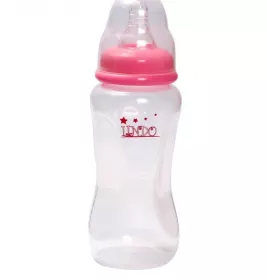 Пляшечка Lindo Premium із силіконовою соскою 240 мл