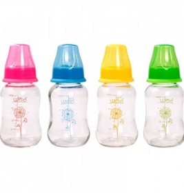 Пляшка Lindo для годування скляна 125мл