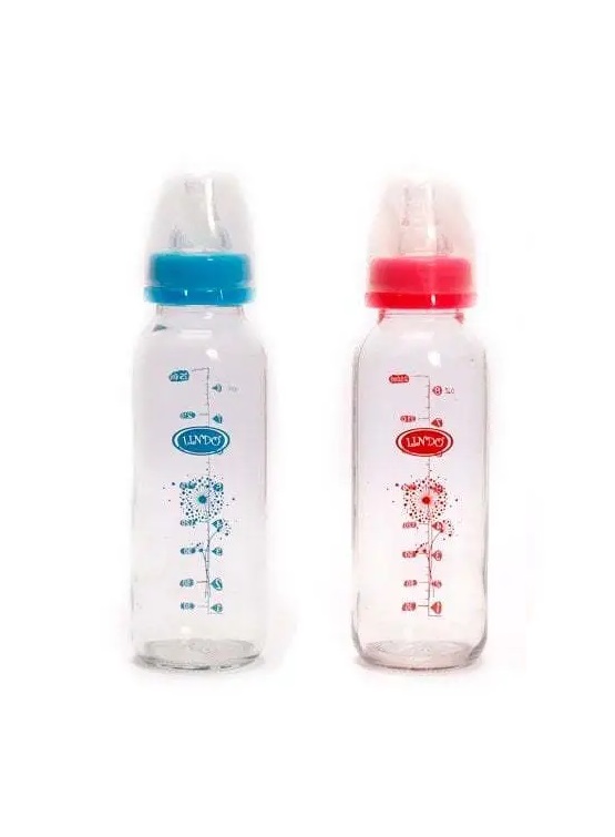 Пляшечка Lindo для годування скляна 250мл