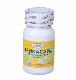 Трикасайд капсули по 500 мг 30 шт. у флаконі