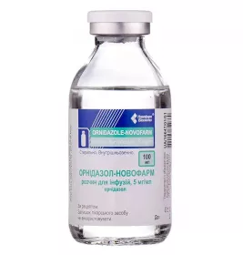 Орнідазол-Новофарм розчин для інфузій 5 мг/мл по 100 мл у флаконі 1 шт.