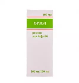 Орзол розчин для інфузій 500 мг/100 мл по 100 мл у флаконі 1 шт.