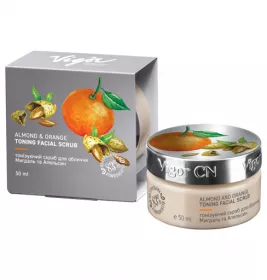 *Скраб Vigor для обличчя Апельсин і Мигдаль 100мл