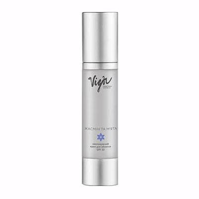 Крем Vigor увлажняющий SPF30 Жасмин и Мята 50мл Крем Vigor увлажняющий SPF30 Жасмин и Мята 50мл