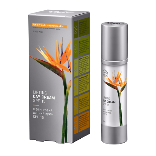 *Крем для обличчя Vigor Ліфтинговий денний SPF15 20мл