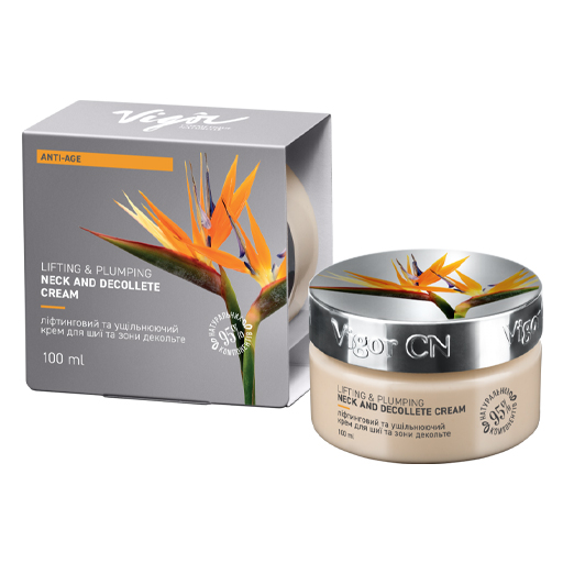 *Крем для шиї та декольте Vigor Ліфтинговий та ущільнювальний 100мл