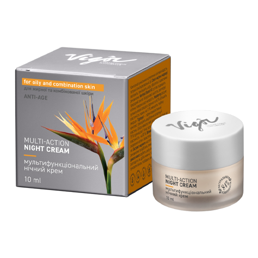 *Крем для обличчя Vigor Мультифункціональний нічний 10мл