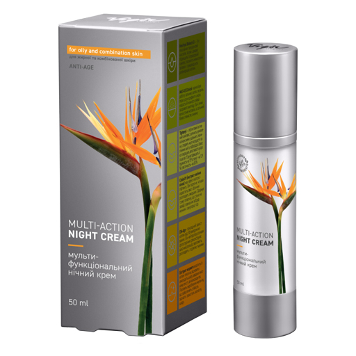 *Крем для обличчя Vigor Мультифункціональний нічний 50мл
