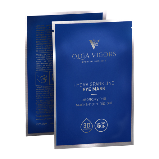 *Маска-патч для шкіри навколо очей Vigor Зволожуюча №1