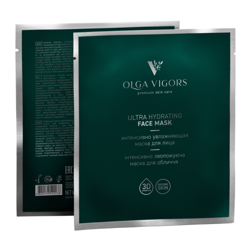 *Маска для обличчя Vigor Інтенсивно зволожуюча №1