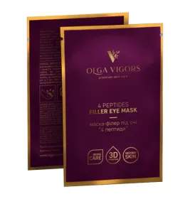 *Маска-філер Vigor під очі 4 Пептиди №1