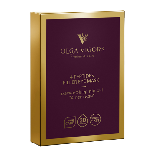 *Маска-филер Vigor под глаза 4 Пептиды №10 *Маска-филер Vigor под глаза 4 Пептиды №10