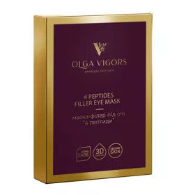 *Маска-філер Vigor під очі 4 Пептиди №10