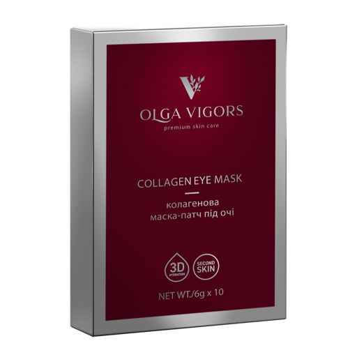 *Маска-патч для шкіри навколо очей Vigor Колагенова №10