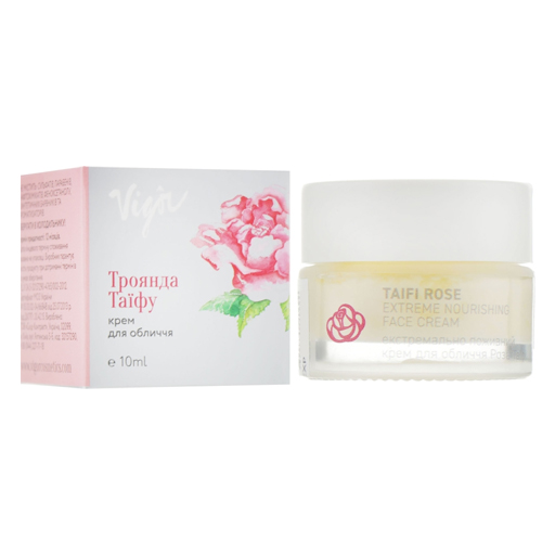 *Крем для обличчя Vigor Роза Таїфі екстремально поживний 10мл