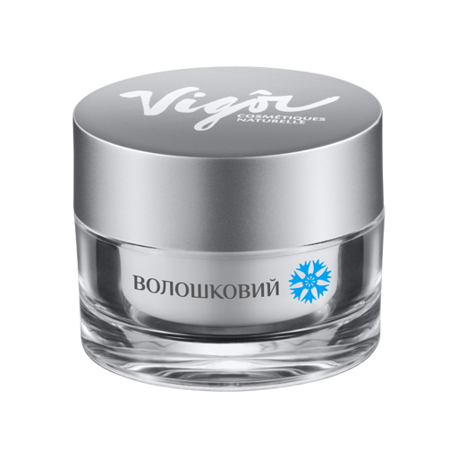 *Крем для шкіри навколо очей Vigor живильний Волошковий 20мл