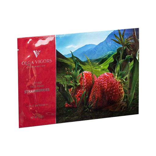 *Маска Vigor ліфтингова для обличчя Полуниця №1