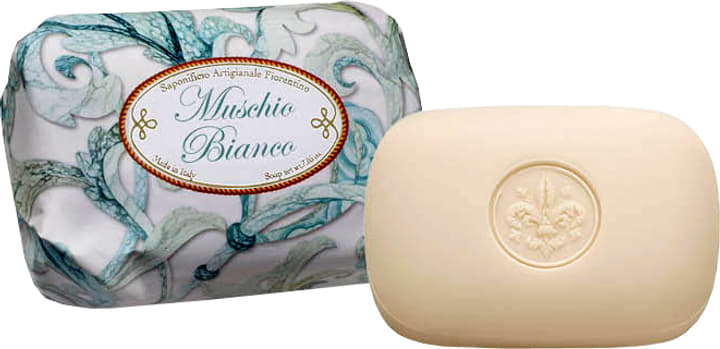 Мило тверде SAF білий мусус 200г