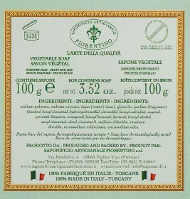 Мило тверде SAF фрукти та лілія 100г