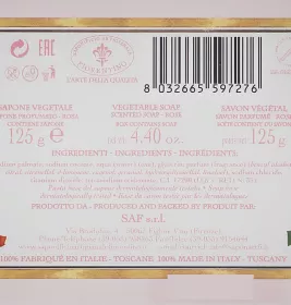 Мило тверде SAF троянда 125г