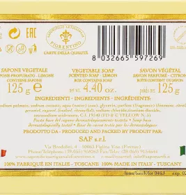 Мило тверде SAF лемон 125г