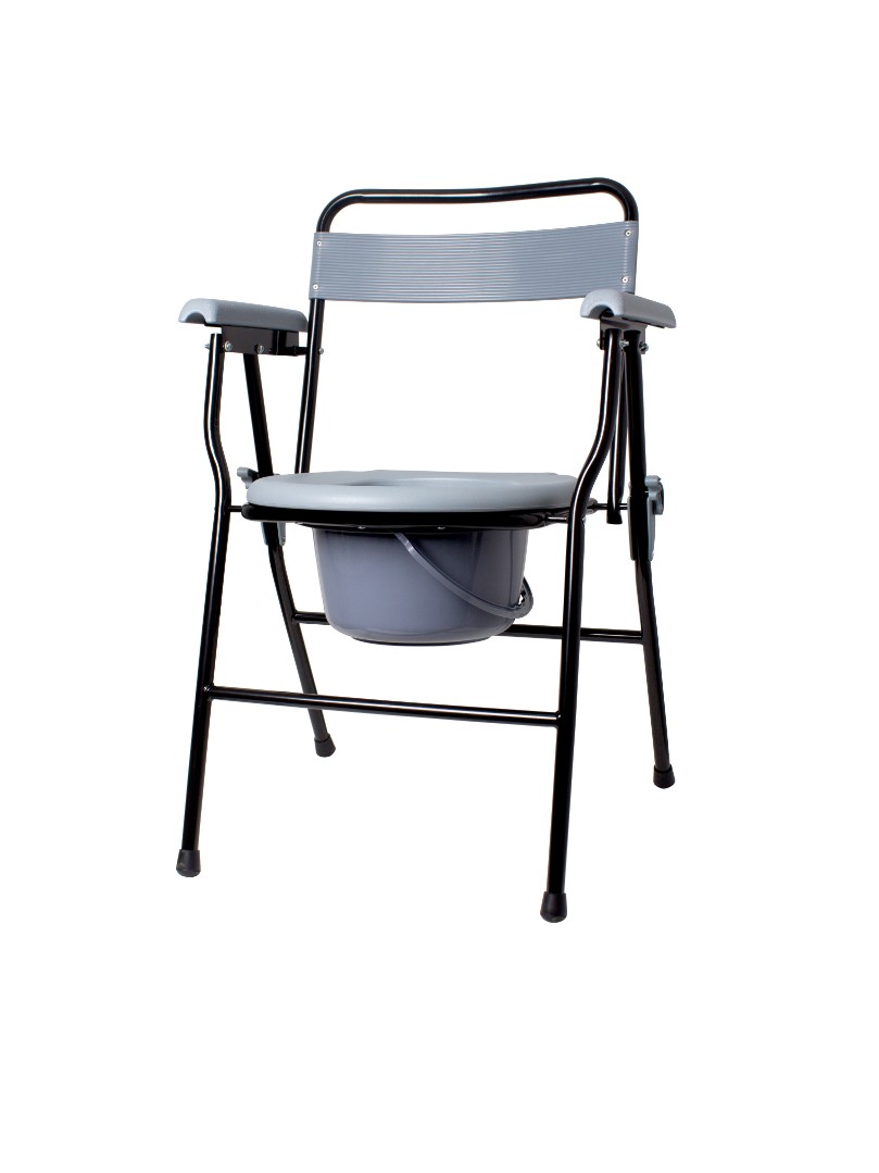 Стілець-туалет Ridni з санітарним обладнанням складаний, нерегульований по висоті KJT710B