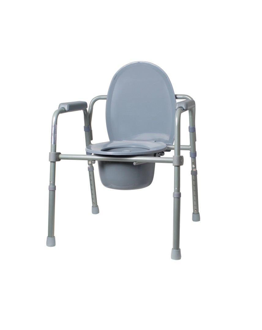 *Стілець-туалет Ridni з санітарним обладнанням регульований по висоті, складний KJT717