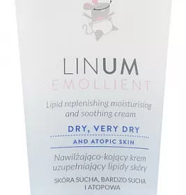 Dermedic Emolient Linum Baby Зволожуючий та заспокійливий крем-реструктор ліпідів шкіри (з 1 -го дня життя) 100г