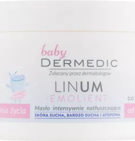 Олія Dermedic Emolient Linum Baby Ультраживильна ліпідовідновлююча для немовлят (з 1-го дня життя) 225мл