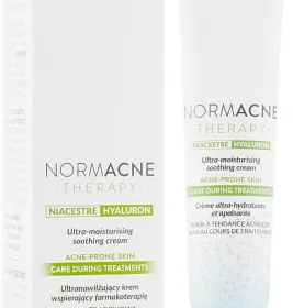 Крем Dermedic Normacne Therapy Ультразволожуючий та регенеруючий для догляду за шкірою під час лікування 40мл