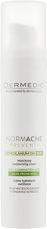 *Крем-основа Dermedic Normacne Матирующий увлажняющий для лица 40мл