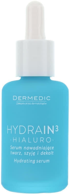 *Сыворотка Dermedic Hydrain3 Hialuro Гиалуроновая для ультра гидрации лица шеи и зоны декольте 30мл *Сыворотка Dermedic Hydrain3 Hialuro Гиалуроновая для ультра гидрации лица шеи и зоны декольте 30мл