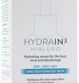 Сироватка Dermedic Hydrain3 Hialuro Гіалуронова для ультра гідрації обличчя шиї та зони декольте 30мл