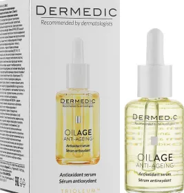 *Сыворотка-активатор Dermedic Oilage Антиоксидантная омолаживающая 30мл