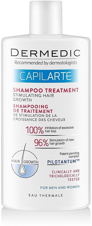Шампунь Dermedic Сapilarte Терапевтичний активуючий ріст волосся 300мл