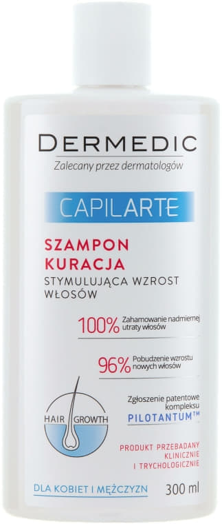 Шампунь Dermedic Сapilarte Терапевтичний активуючий ріст волосся 300мл
