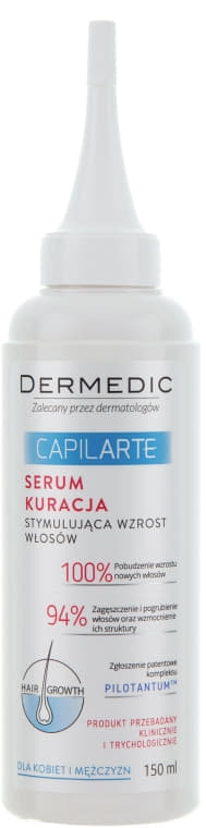 *Сыворотка Dermedic Сapilarte Терапевтическая активирующая рост волос 150мл