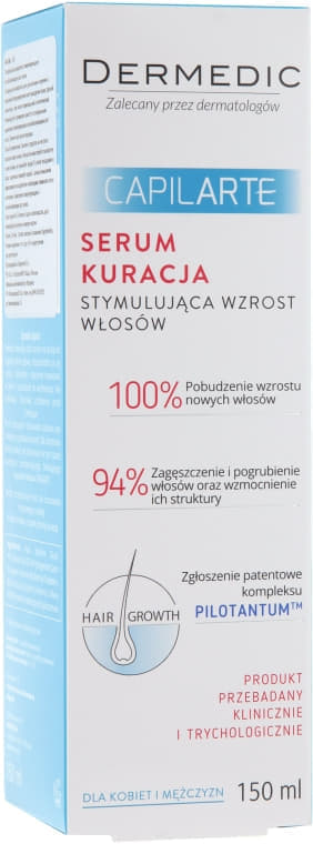Сироватка Dermedic Сapilarte Терапевтична активуюча ріст волосся 150мл