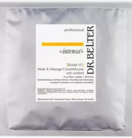 *Шейкерна маска Dr.Belter Intensa Масажний КремМус – антиоксидант 15г
