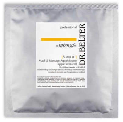 *Шейкерна маска Dr.Belter Intensa Масажний АкваМус – стовбурові клітини яблуні 15г
