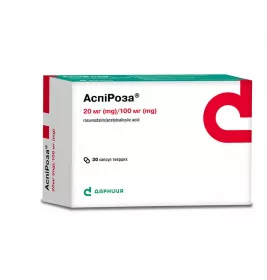 Аспіроза-Дарниця капсули по 20 мг/100 мг 30 шт. (10х3)