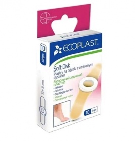 *Набор пластырей ECOPLAST СофтДиск Мозольный защитный №10