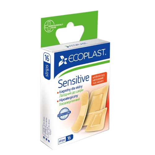 *Лейкопластир ECOPLAST Ніжний набір медичний нетканий №16
