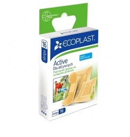 *Лейкопластир ECOPLAST Актив набір медичний еластичний №16