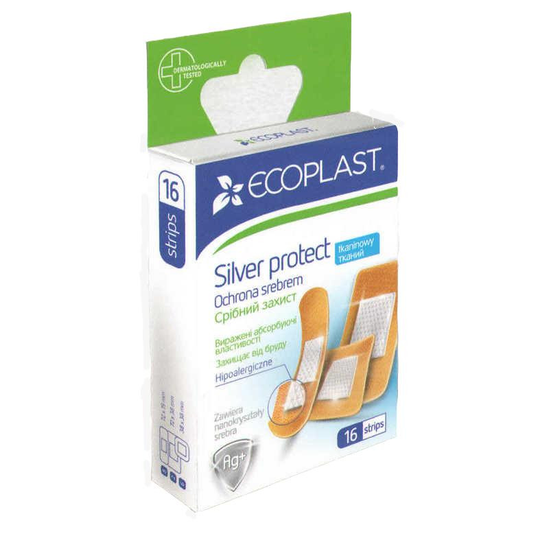 *Лейкопластырь ECOPLAST Серебряная защита набор медицинский тканый №16 *Лейкопластырь ECOPLAST Серебряная защита набор медицинский тканый №16