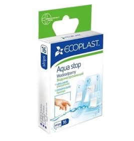 *Лейкопластырь ECOPLAST Аква стоп набор медицинский водонепроницаемый №16